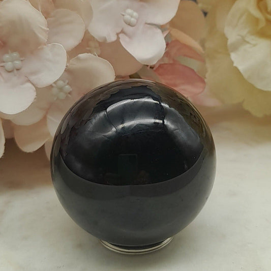 Black Obsidian Sphere