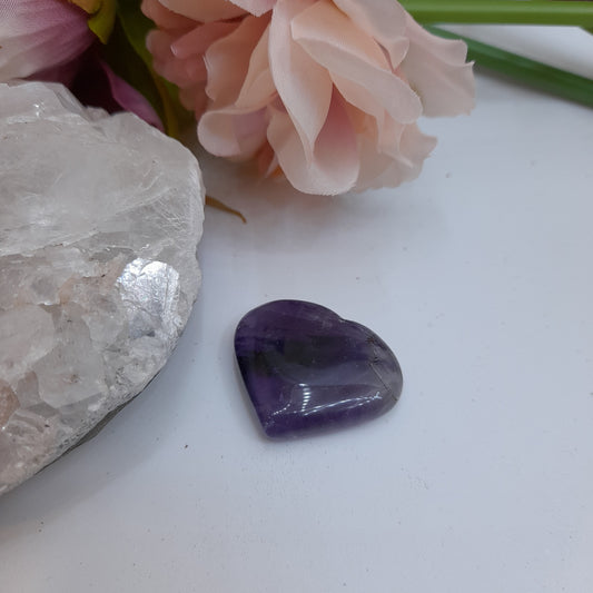 Amethyst Mini Heart