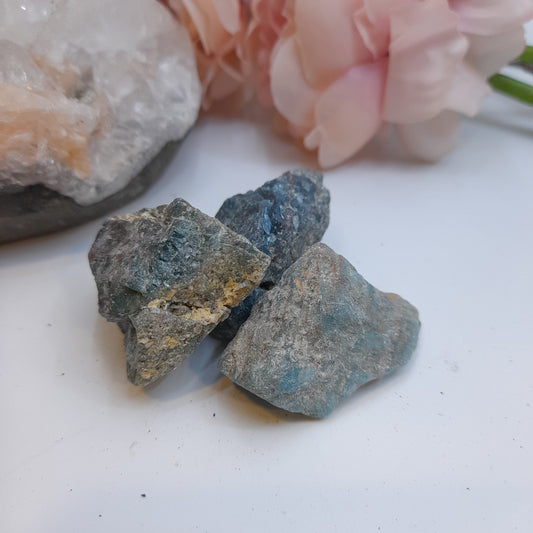 Blue Apatite Natural