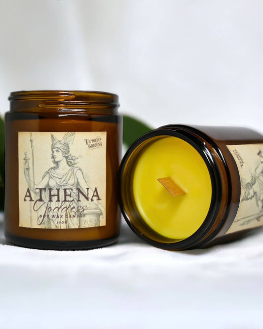 Athena Goddess Candle