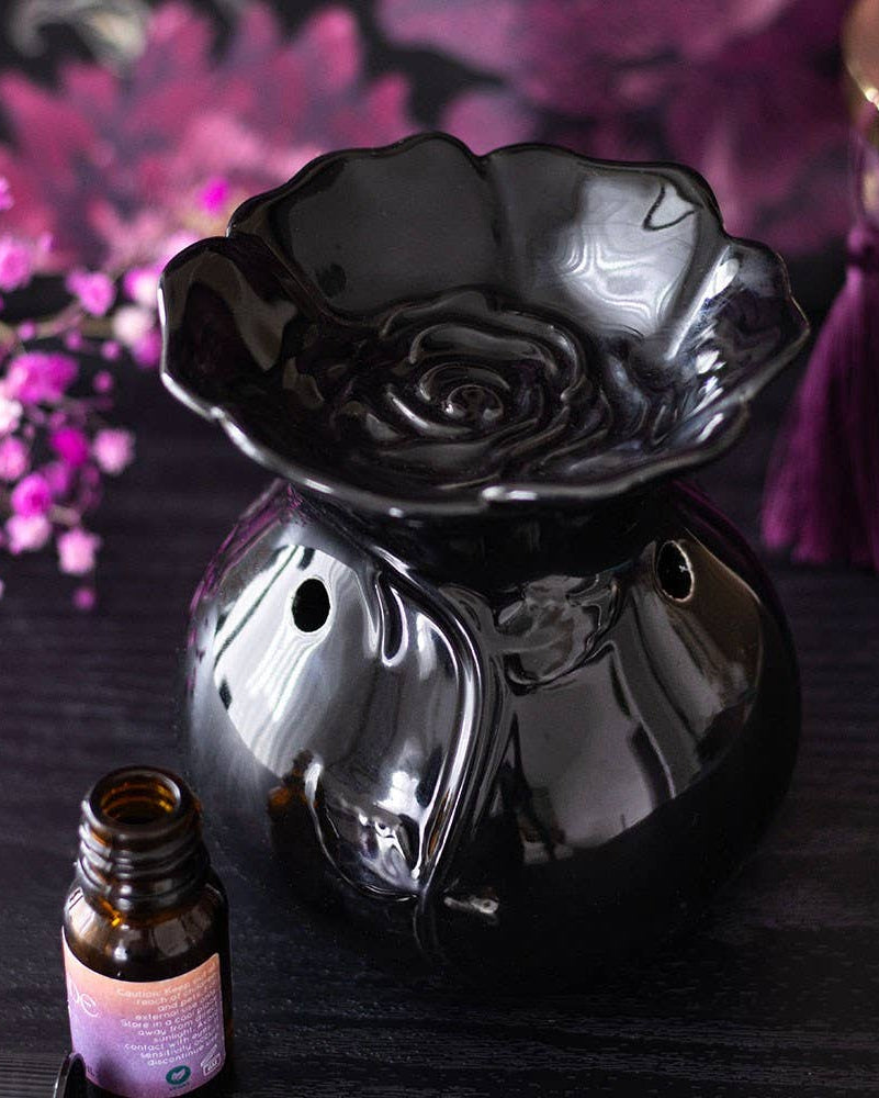 Black Rose Oil Burner