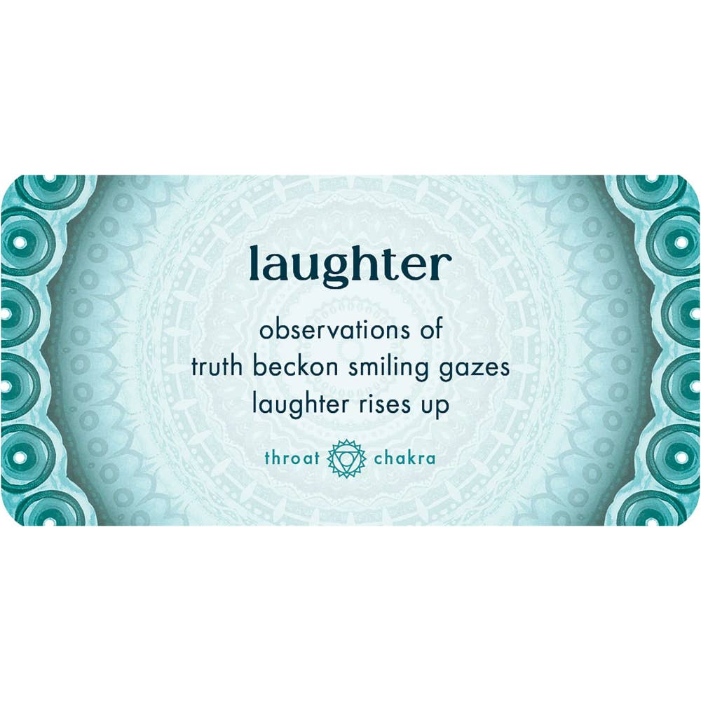 Chakra Mandalas Affirmation Cards