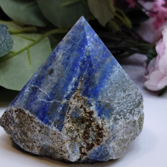 Lapis Lazuli Half Polished