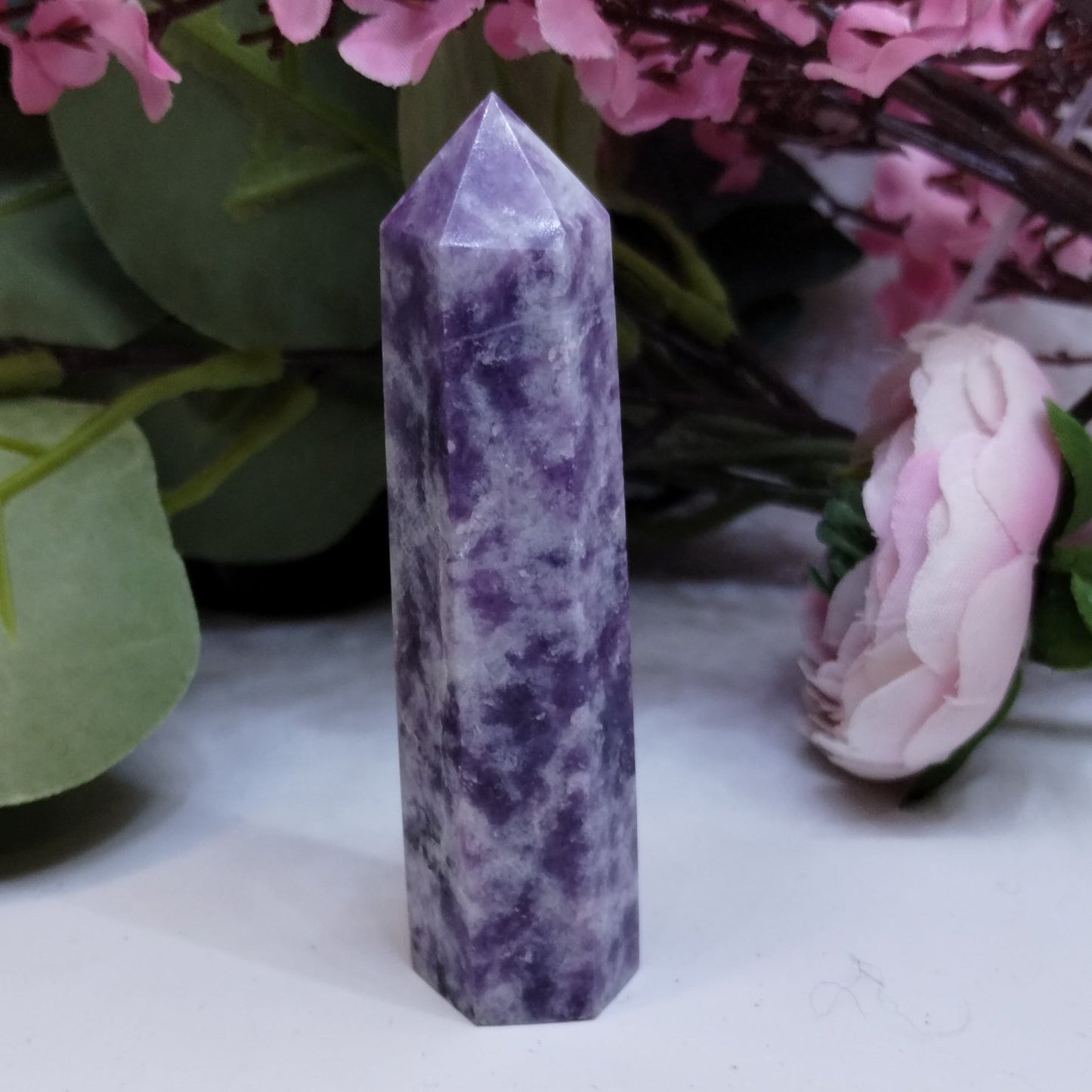 Lepidolite Tower