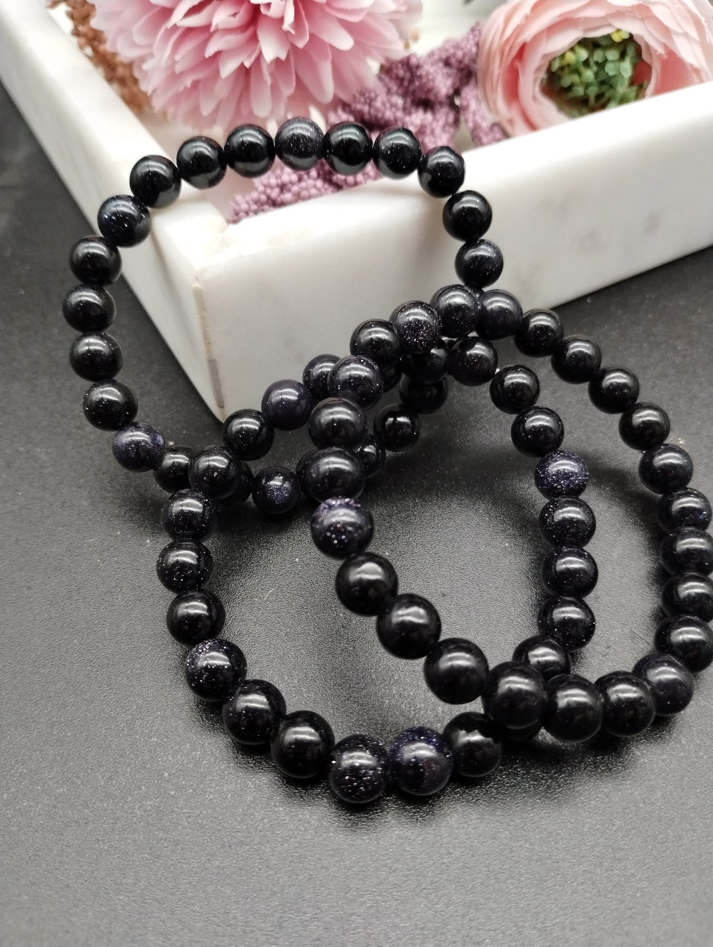 Gemstone Bracelet - Goldstone