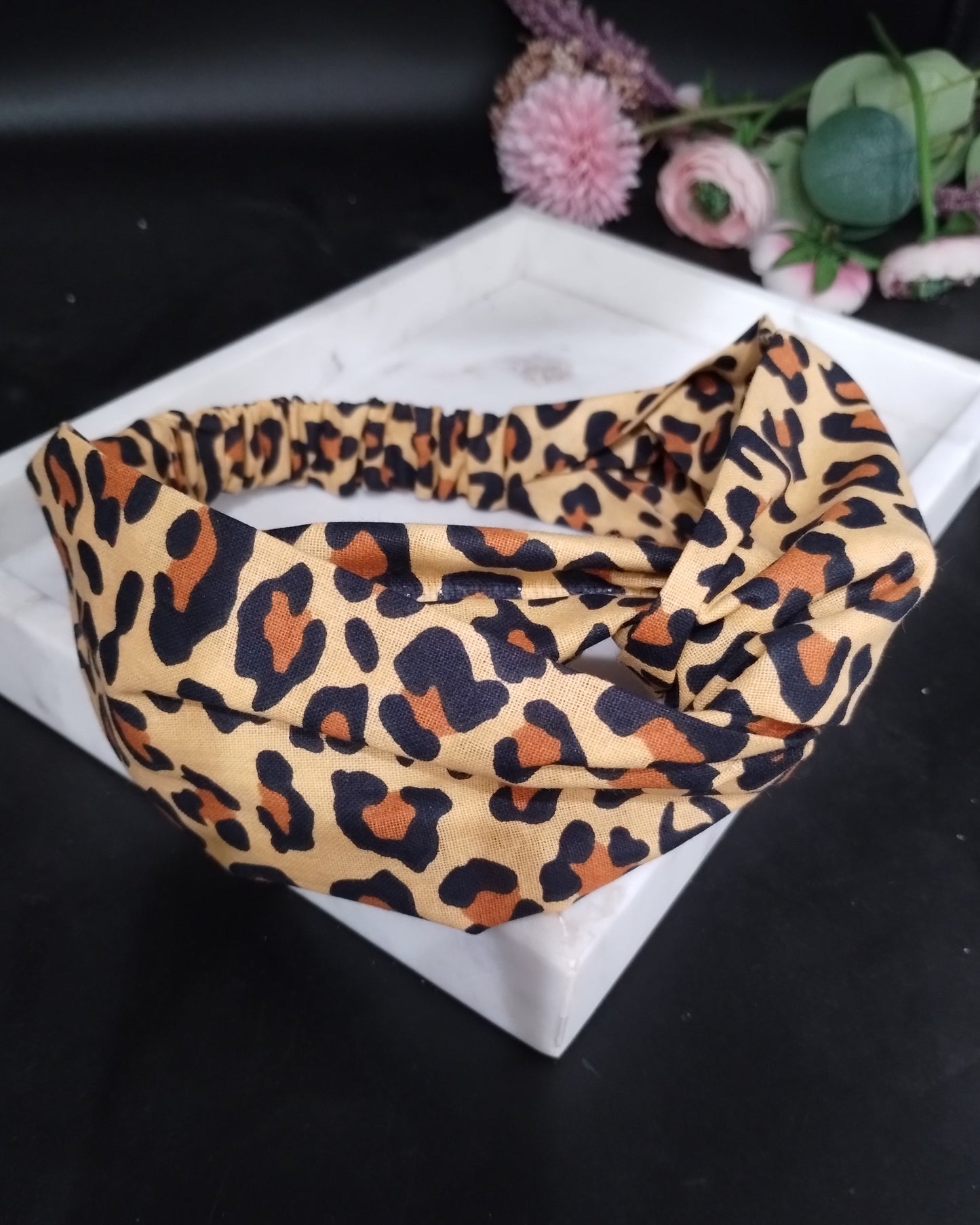 Twisted Cotton Print Headband