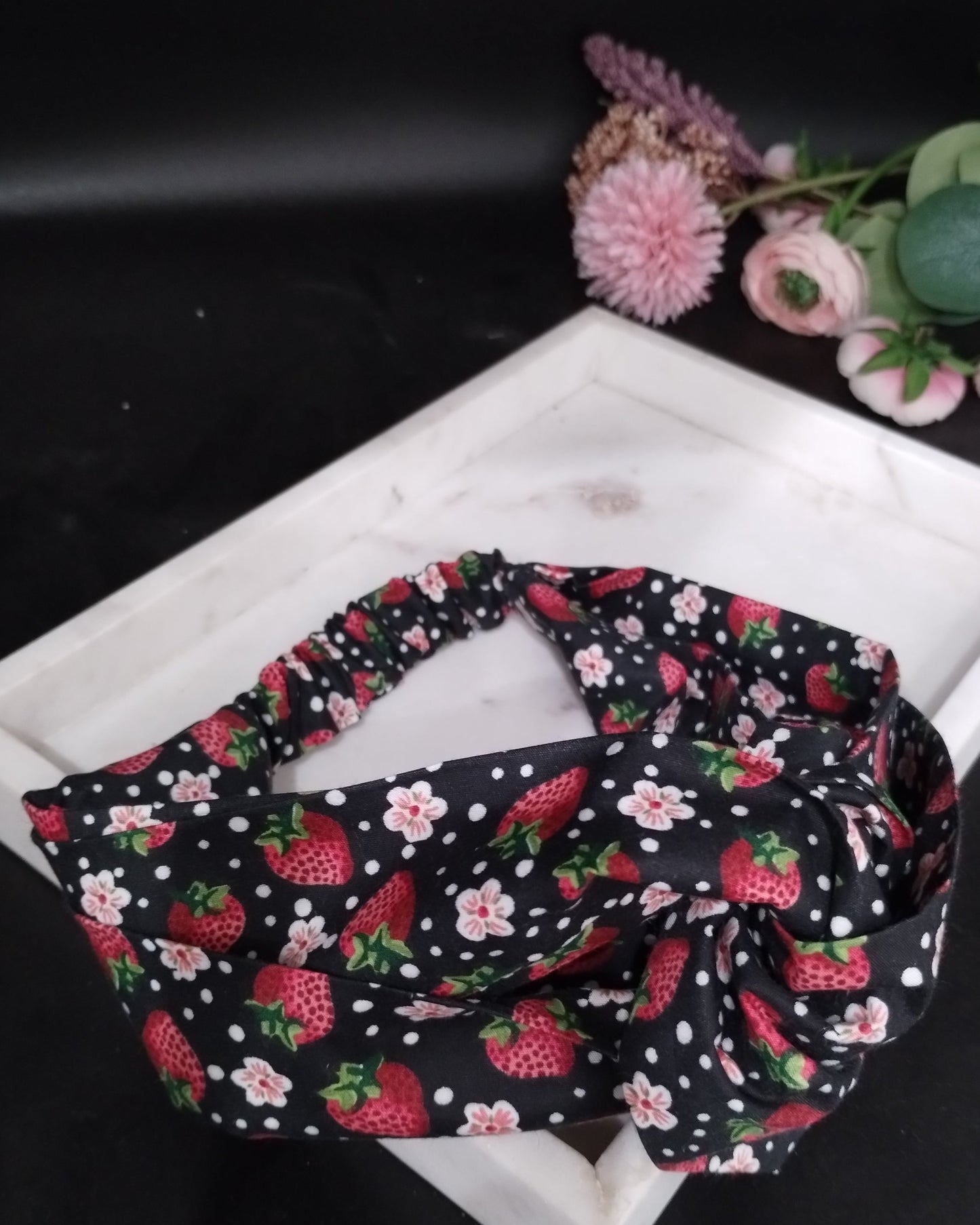 Twisted Cotton Print Headband