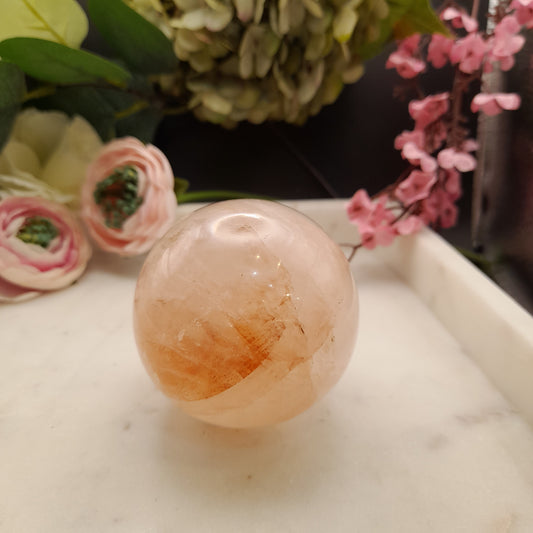 Fire Quartz  Sphere