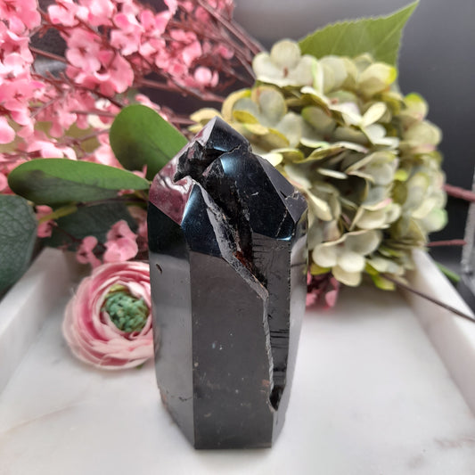 Black Quartz point