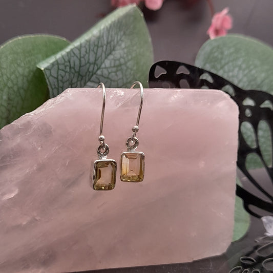 Earrings - Citrine