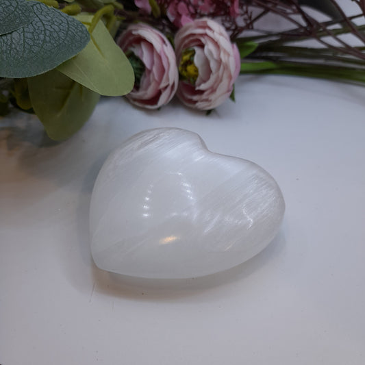 Selenite Heart