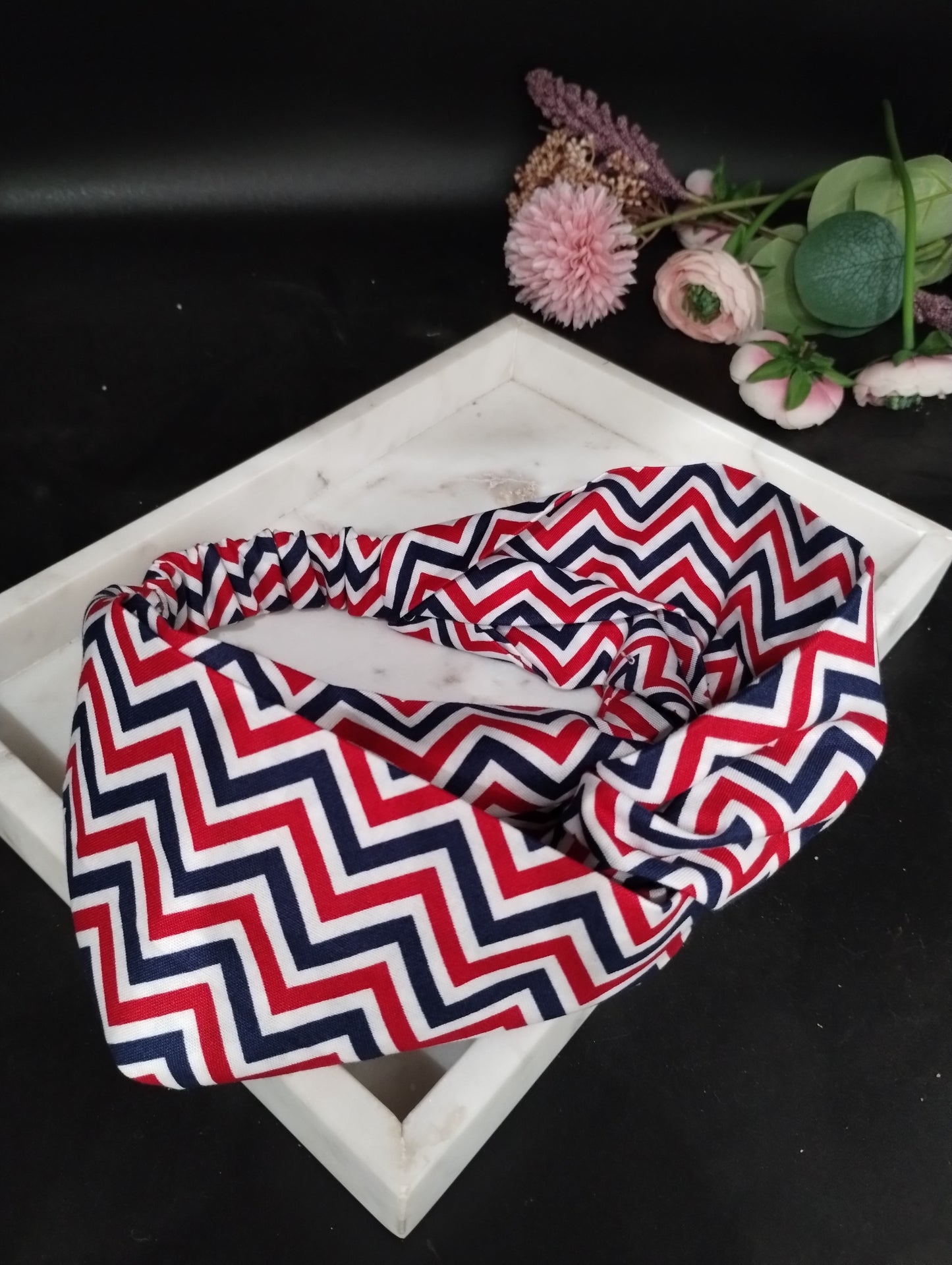 Twisted Cotton Print Headband