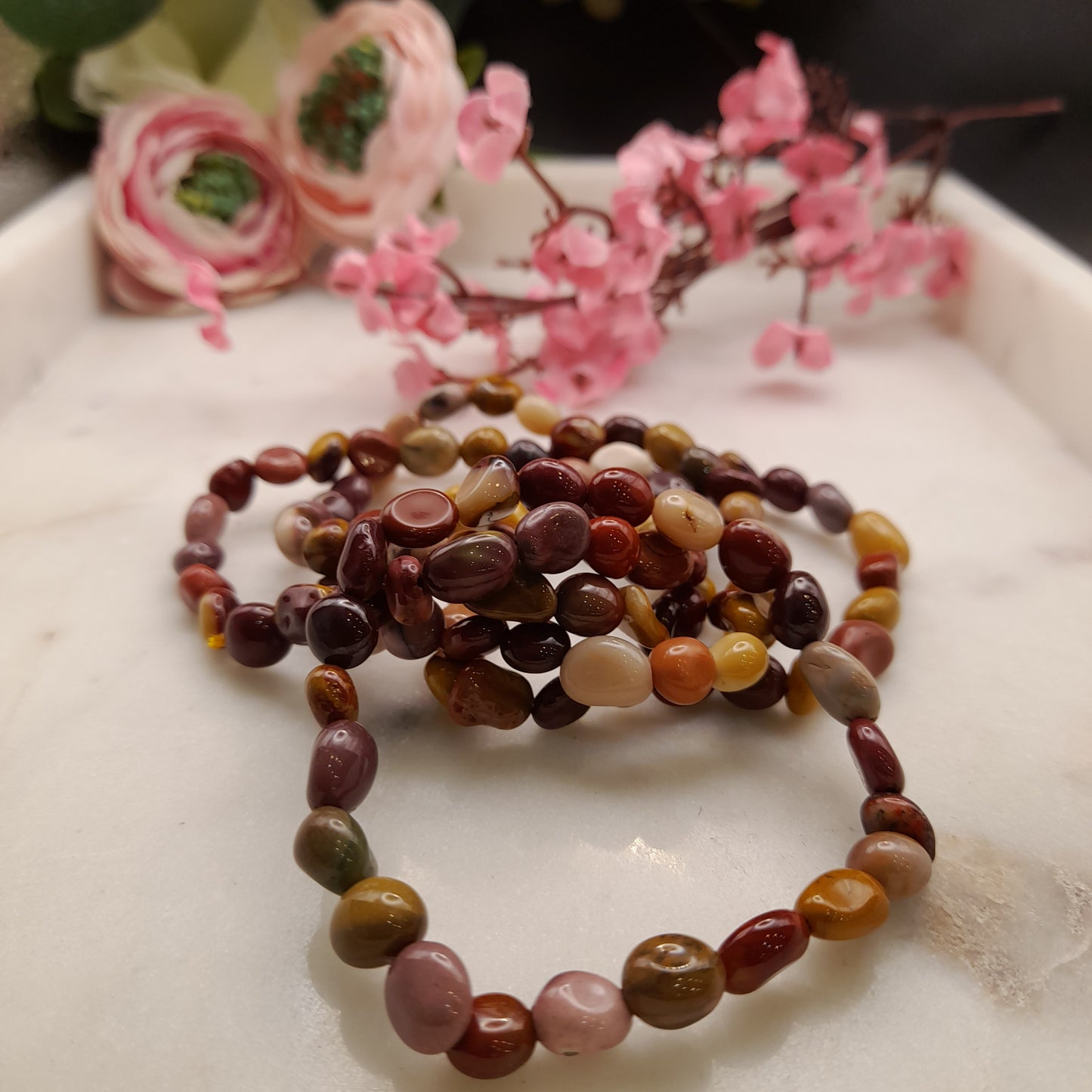 Mookaite Small Nugget Bracelets